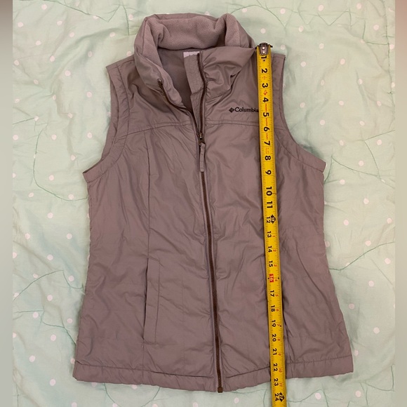 Columbia Tan Cream Womens Vest size Small - Picture 8 of 13